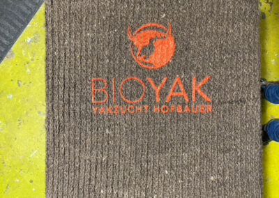 Siebdruck Textil Wärmflasche